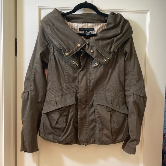 Marc by Marc Jacobs Olive Utility Cargo Jacket - Picture 2 of 8